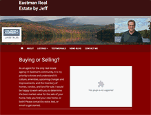 Tablet Screenshot of eastmanrealestate.net